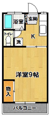 シルクハイツＡＢの物件間取画像